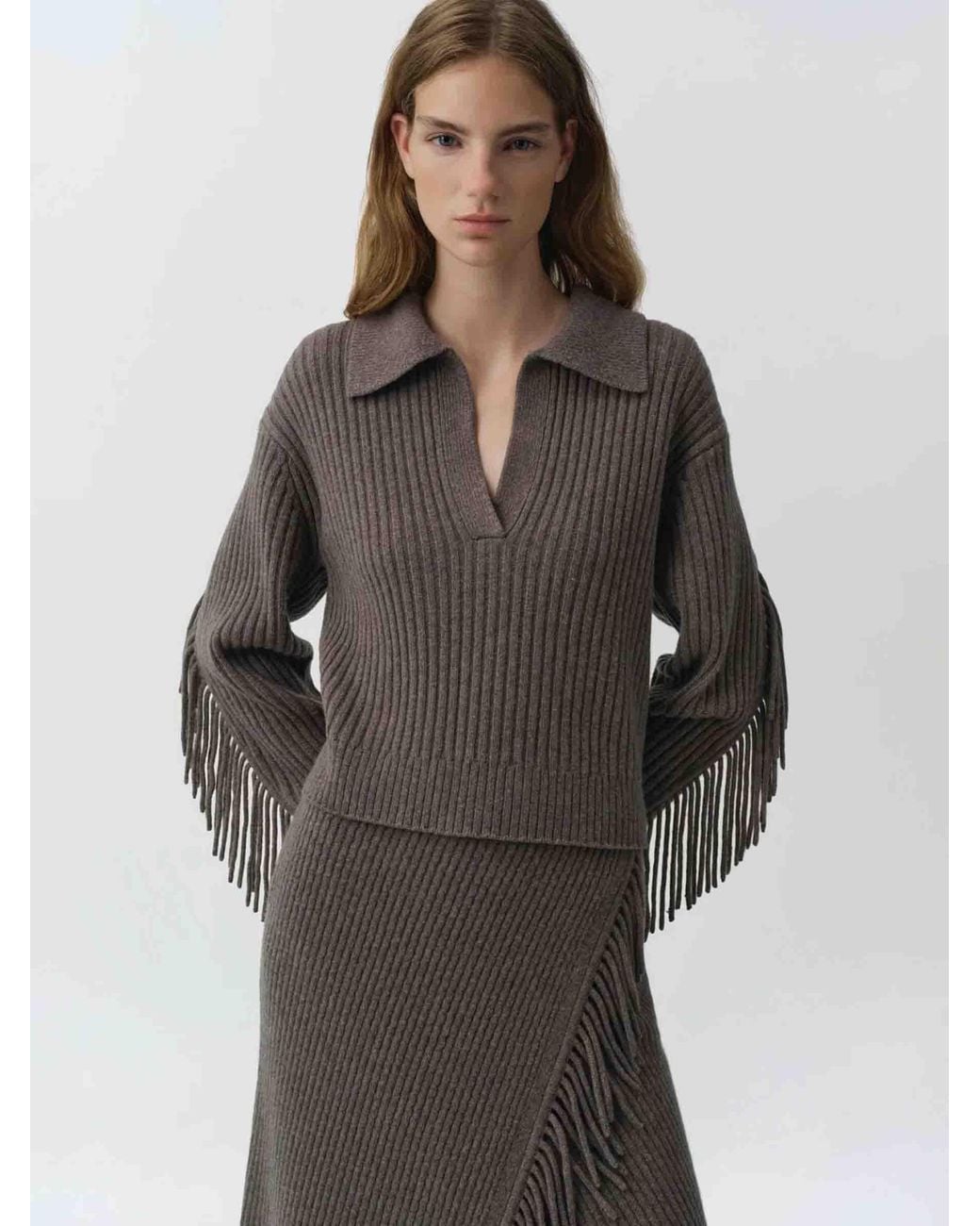 Pull Col Roulé Jonathan Simkhai en coloris Brown