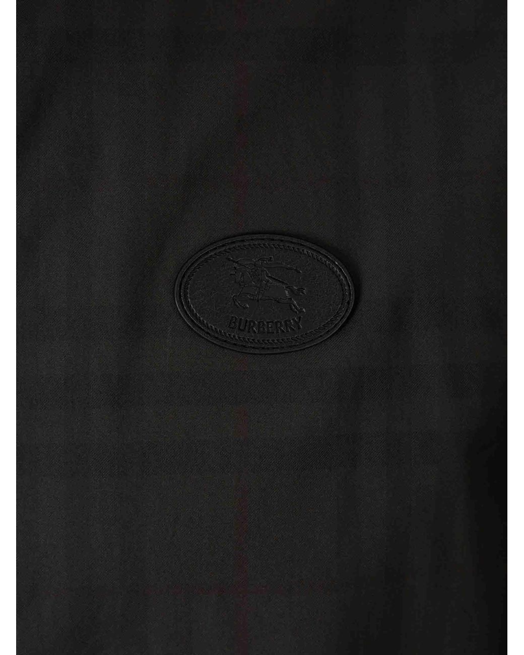 Burberry Black Newport Cotton Jacket for men