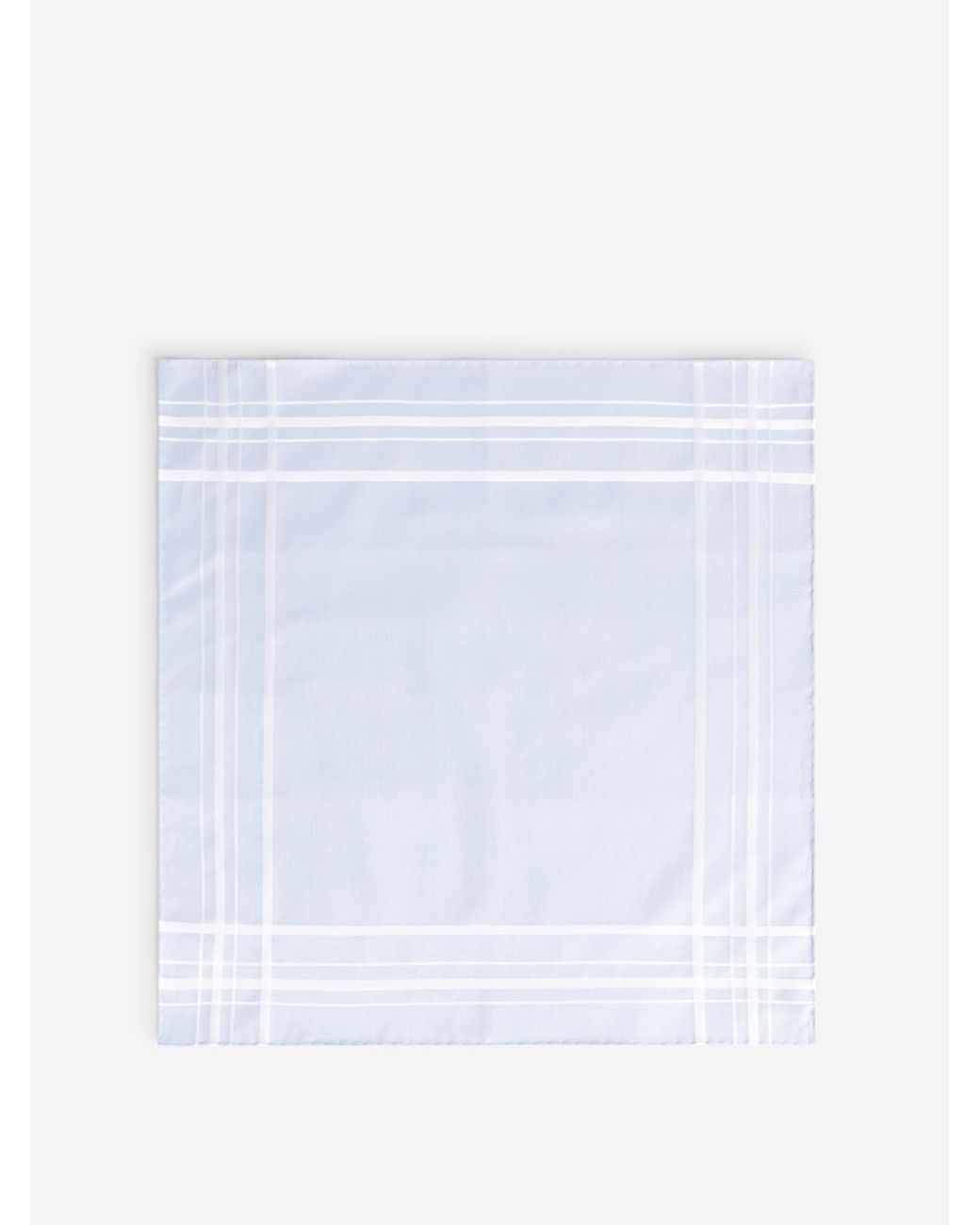 Simonnot Godard White Silk Handkerchief Pack for men