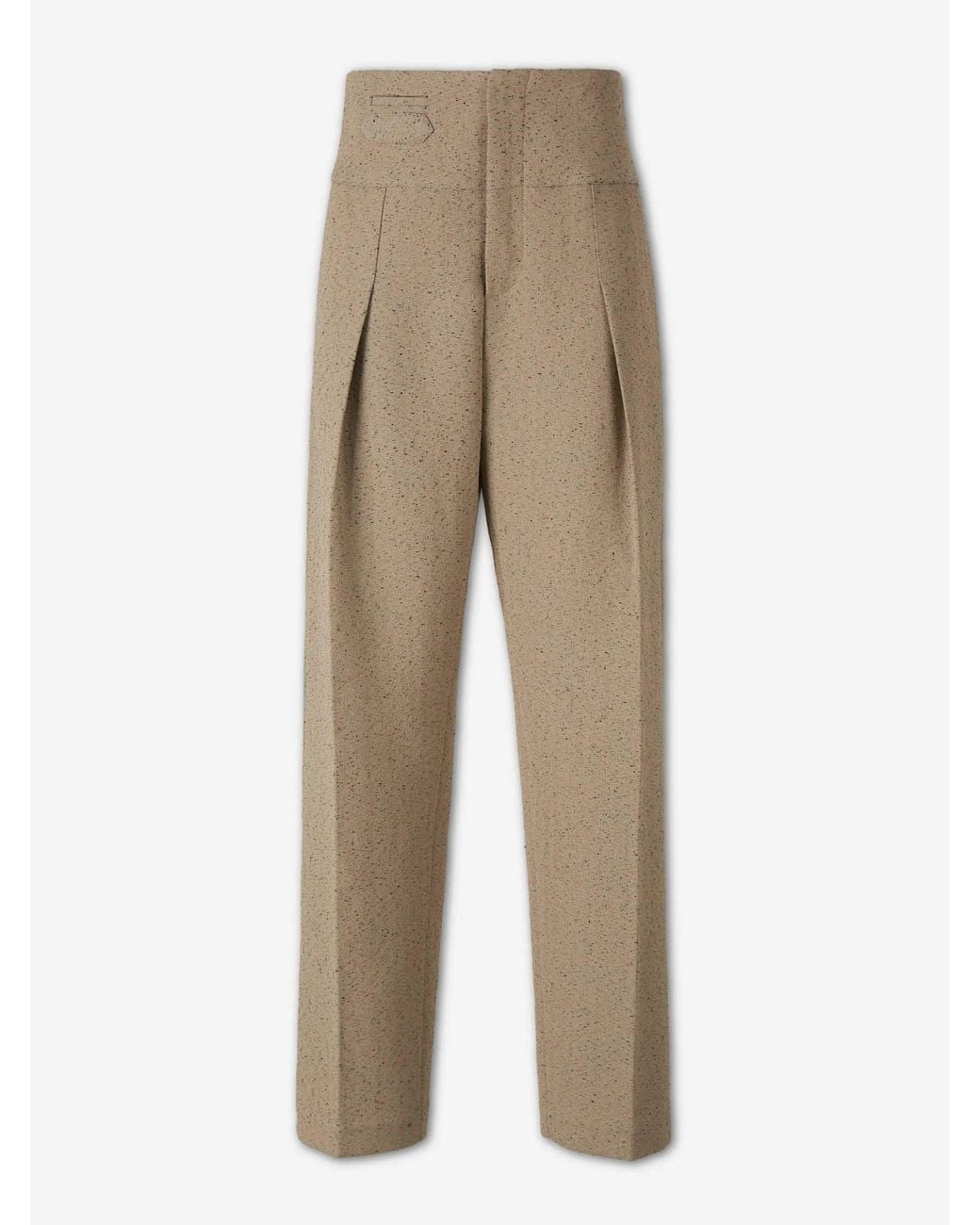 Jacquemus Natural Straight Tuxedo Pants for men