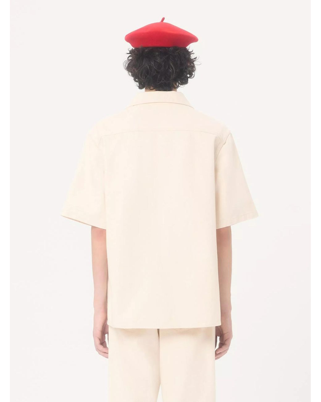 Camicia Casual Vgold di Valentino in Natural da Uomo