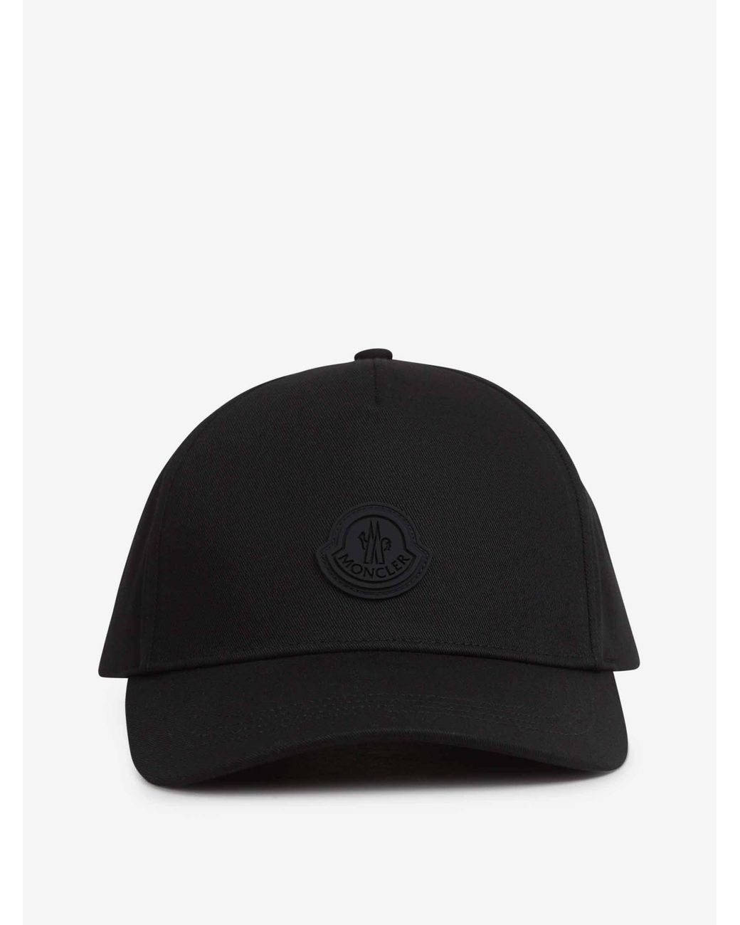 Gorra Baseball Logo Moncler de hombre de color Black