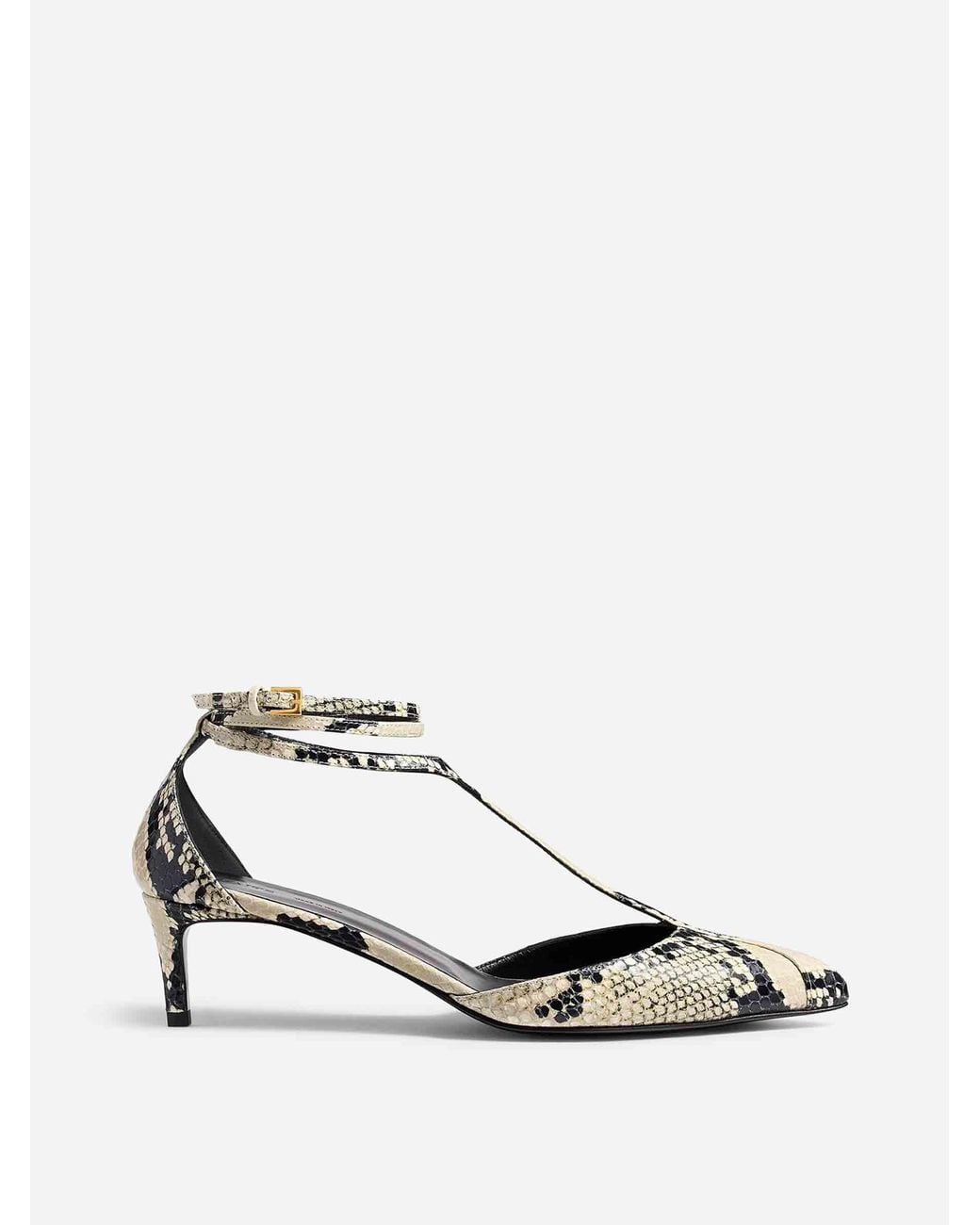 Khaite White Mia Pump Shoes