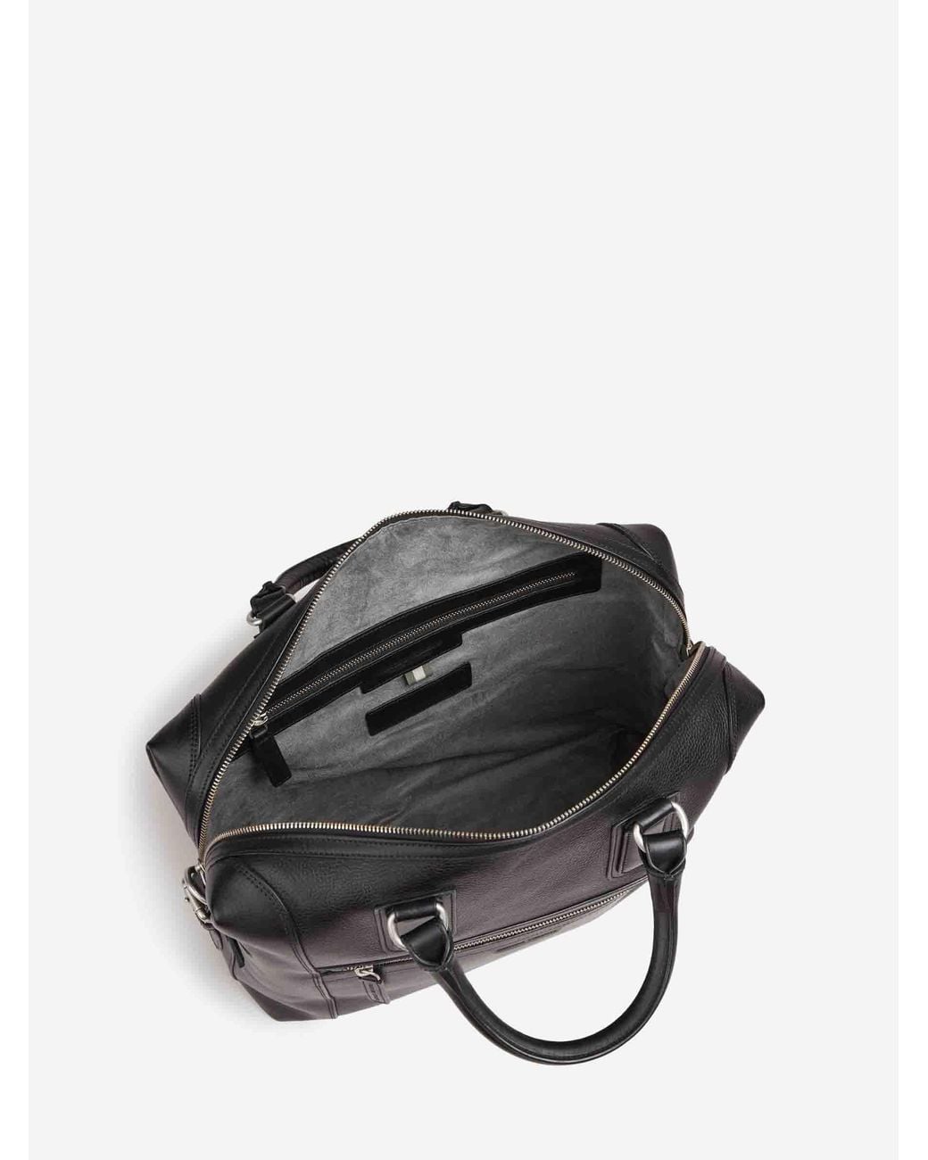 Officine Creative Black Jules 007 Briefcase for men