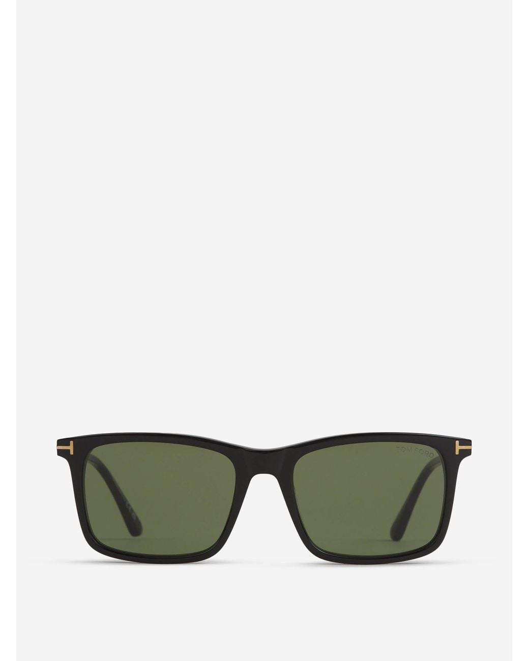Tom Ford Green Rectangular Sunglasses for men