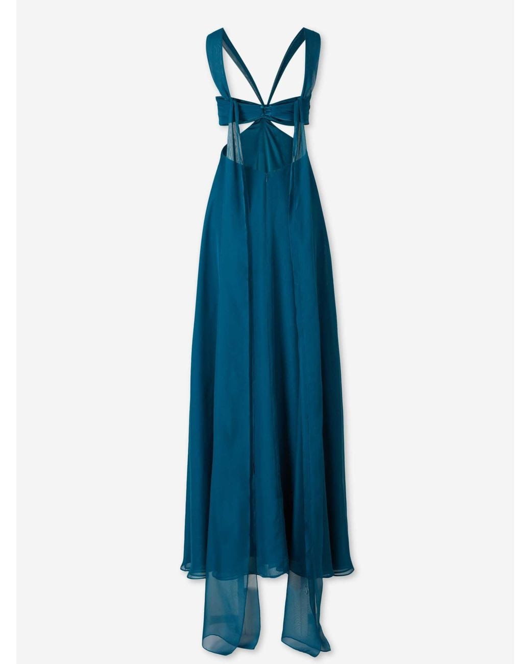 retroféte Blue Maxi Dress Meira