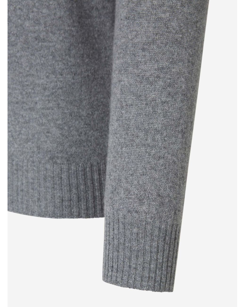 Santa Eulalia Gray Turtleneck Sweater for men