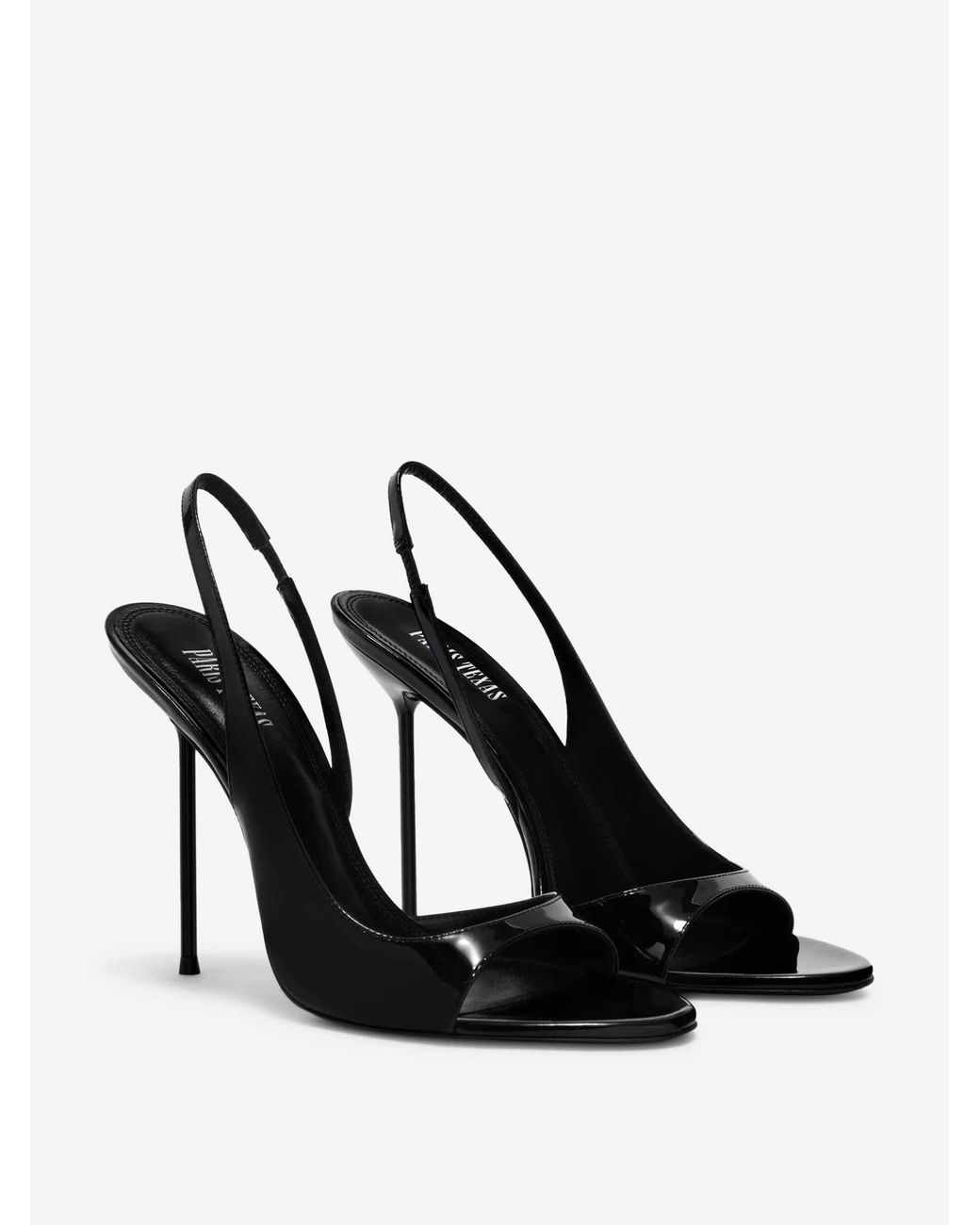 Paris Texas White Lidia Slingback Shoes