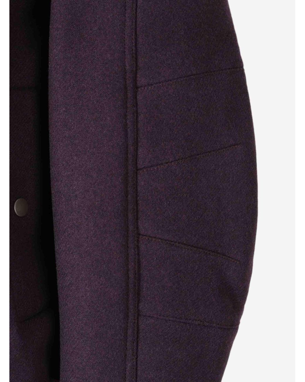 Dries Van Noten Blue Wool Viscose Bomber Jacket