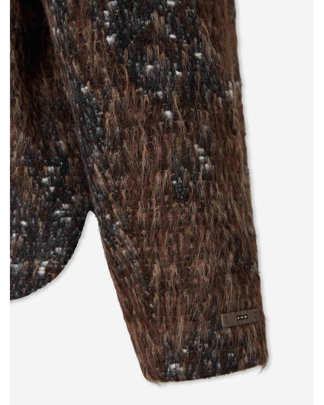 Peserico Brown Casual Wool Jacket