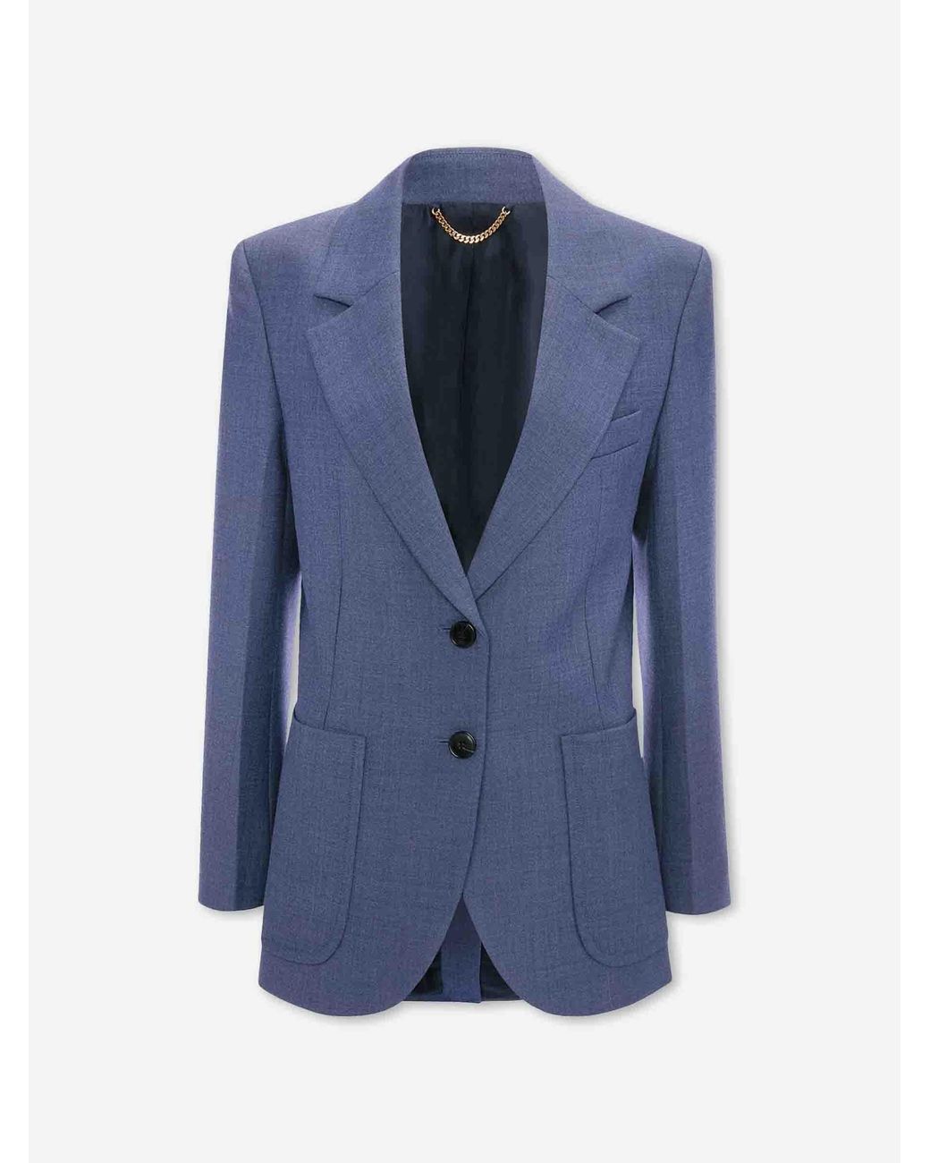 Victoria Beckham Blue Katherine Blazer