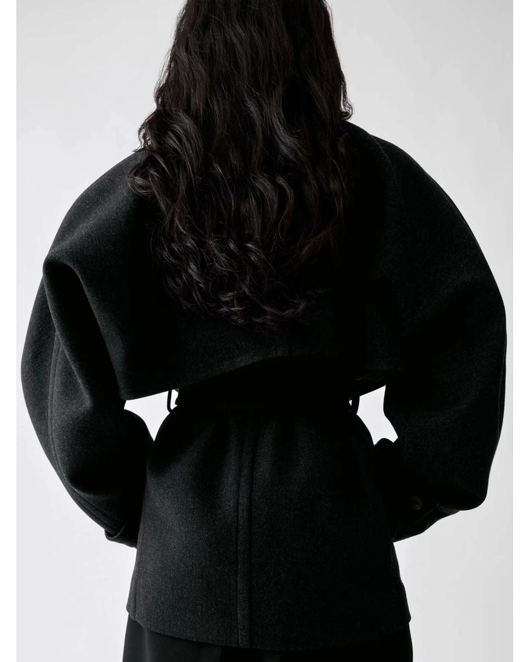 Jacquemus Black Boléro Short Coat