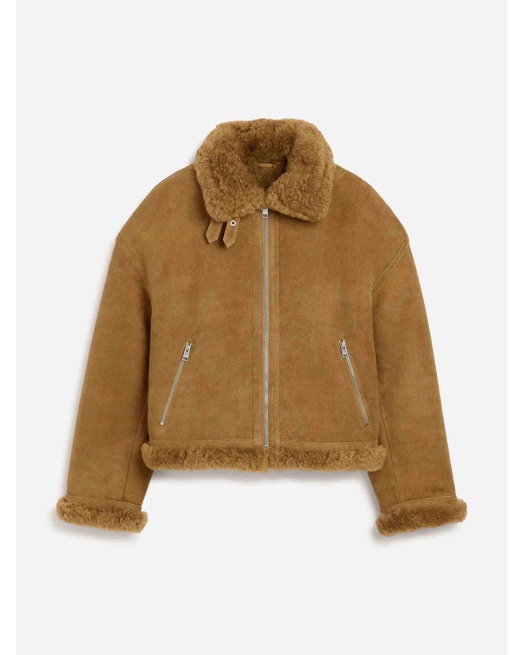 AMI Natural Sherarling Casual Jacket for men