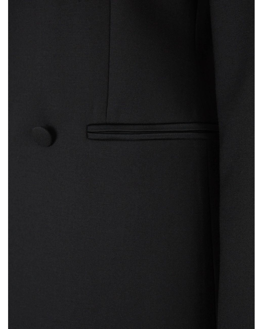 Herno Black Double-Breasted Blazer