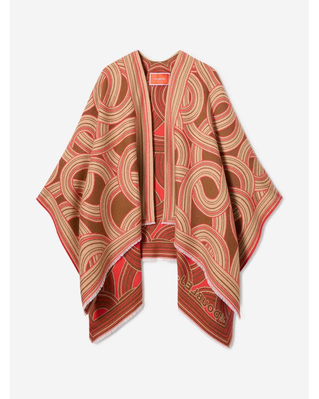 LaDoubleJ Orange Poncho Soul