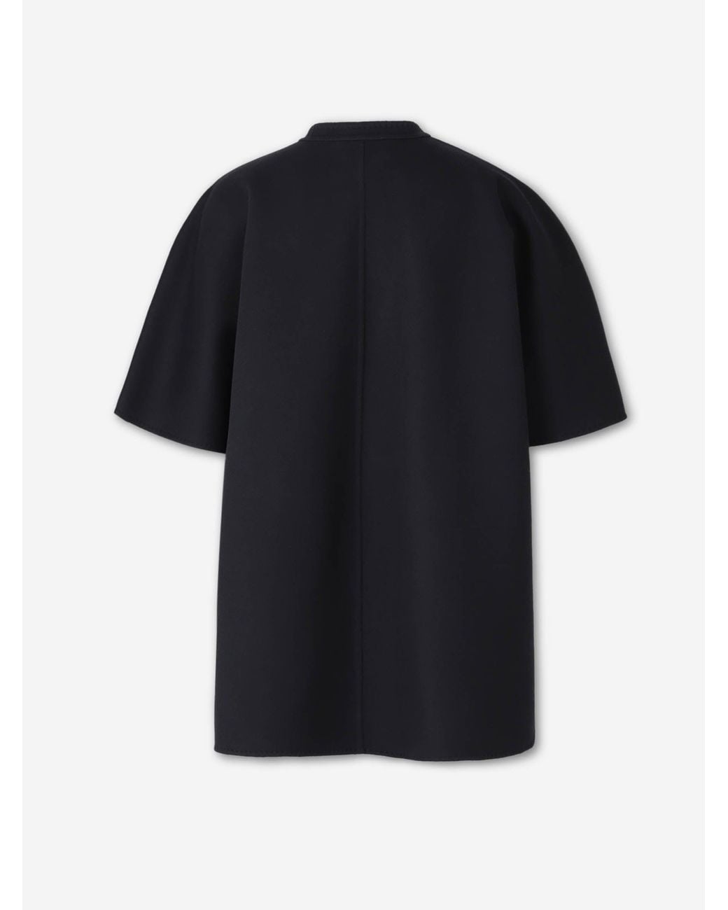 Max Mara Black Wool Layer