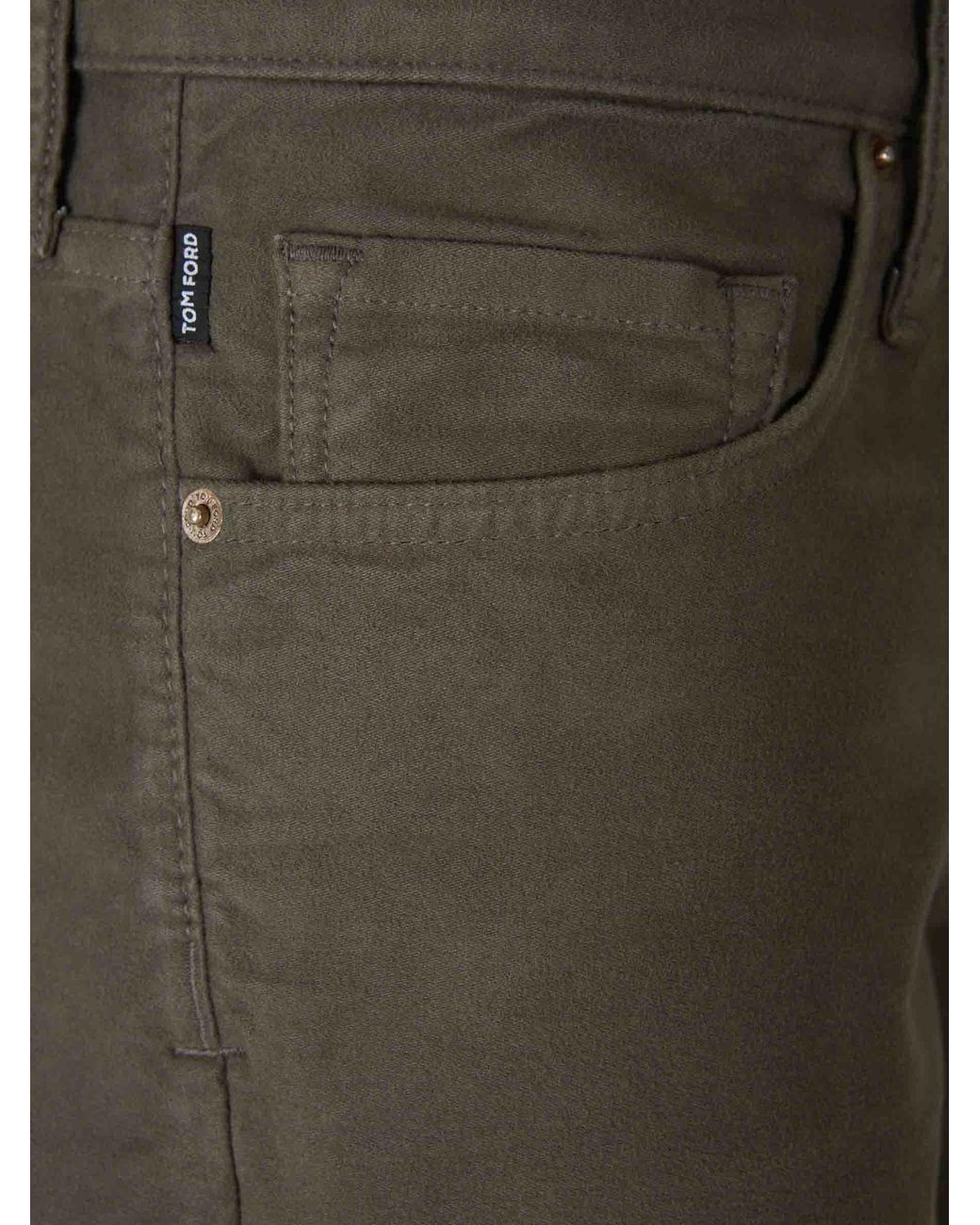 Tom Ford Gray Slim Cotton Jeans for men