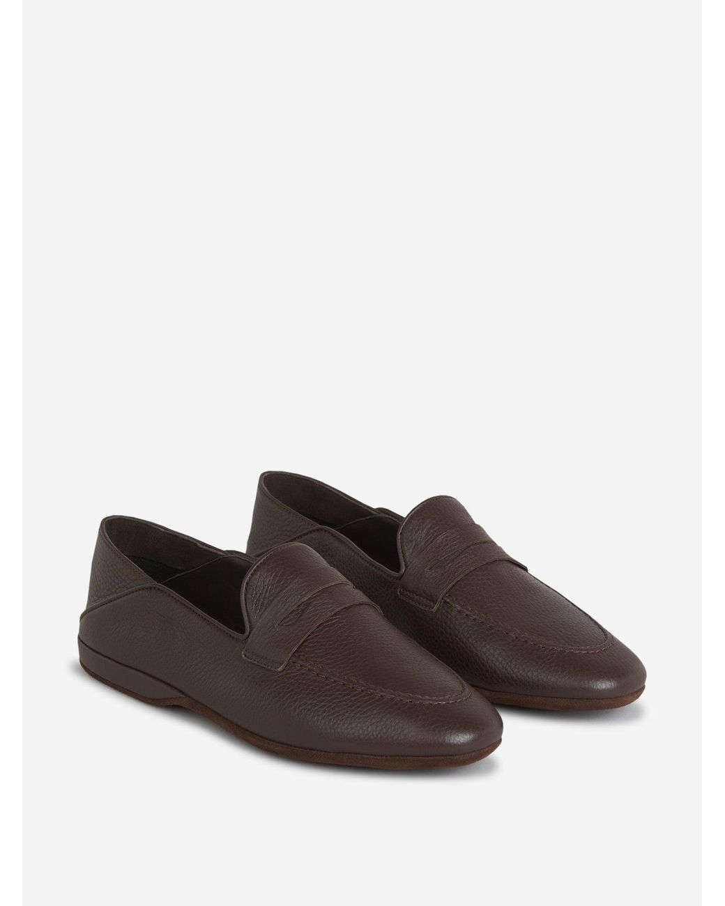 Santa Eulalia Multicolor Grained Leather Shoes for men