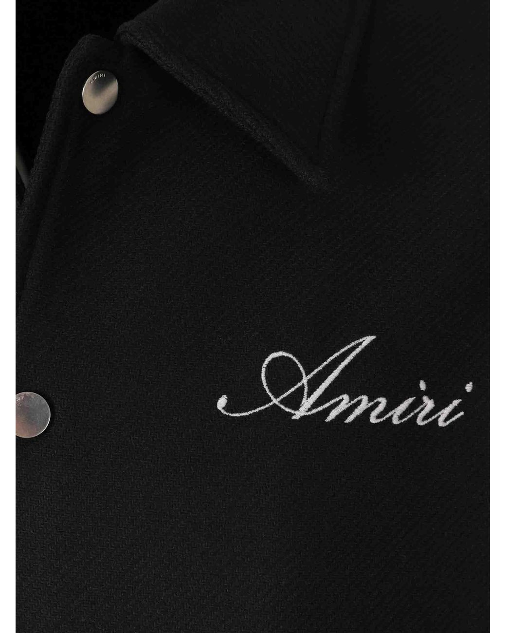 Amiri Black Skel Bomber Jacket for men