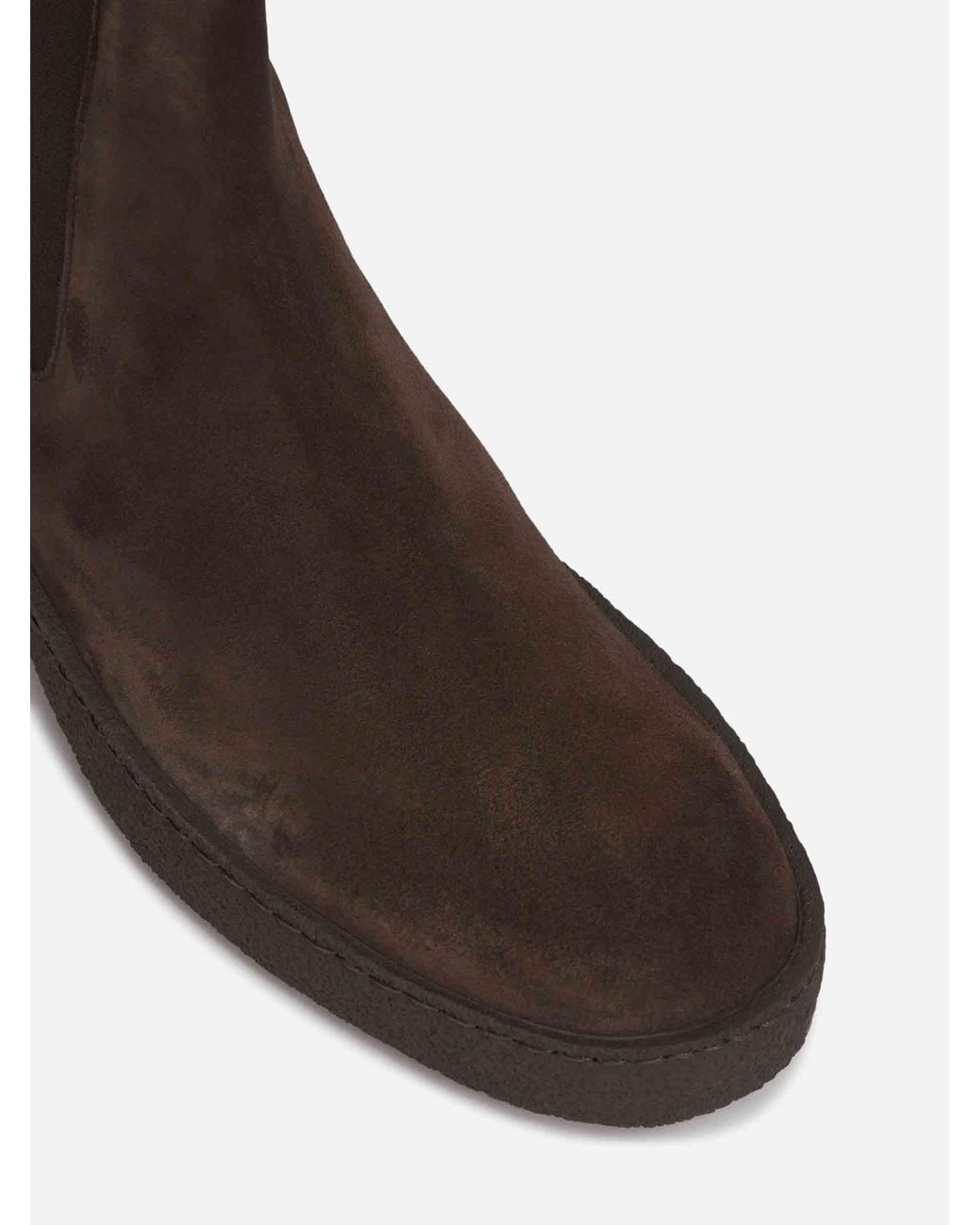Common Projects Brown Chelsea Boots for men