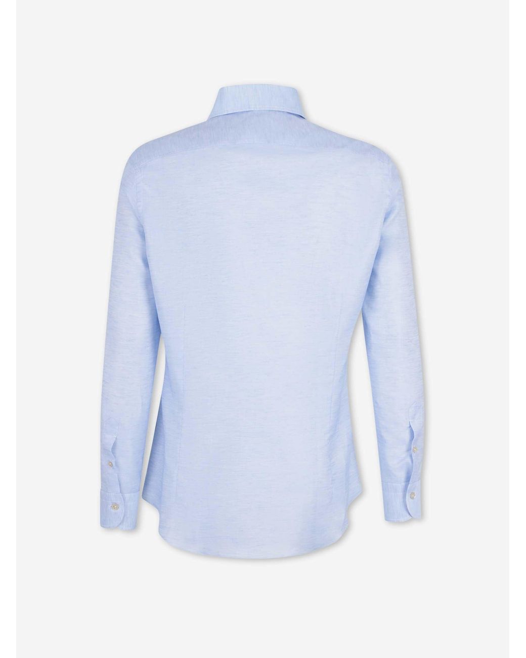 Santa Eulalia Blue Long Sleeve Shirt for men