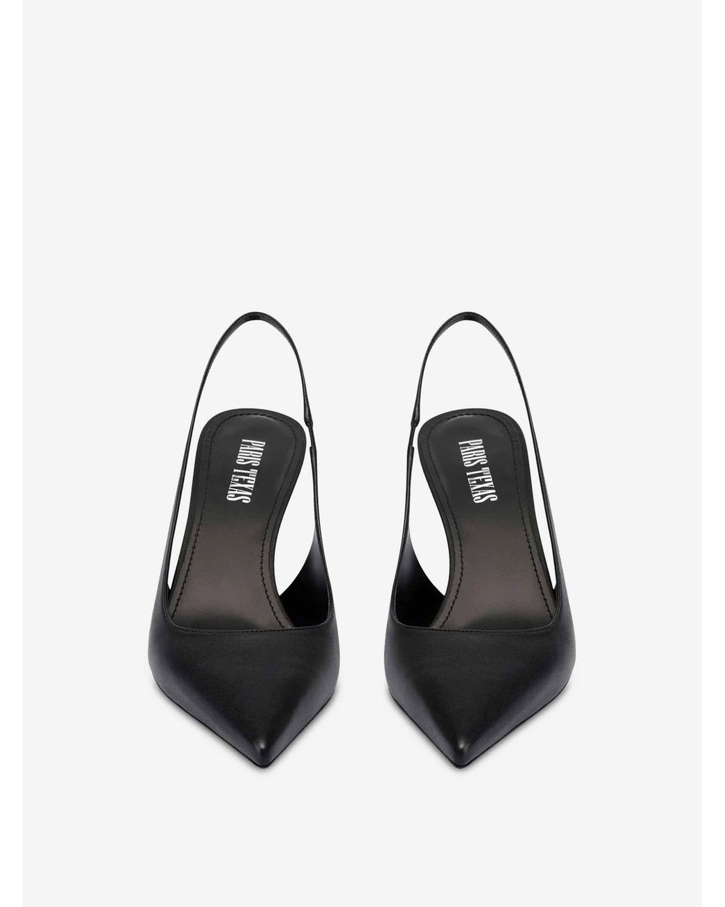 Paris Texas Black Lidia Slingbacks