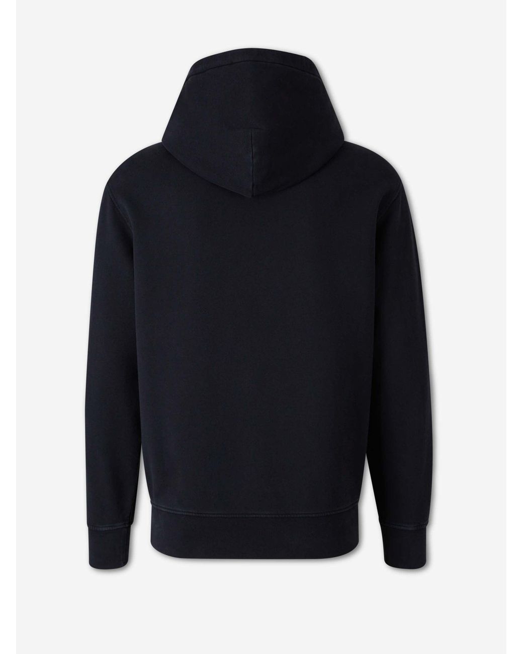 C P Company Blue Logo Hoodie for men