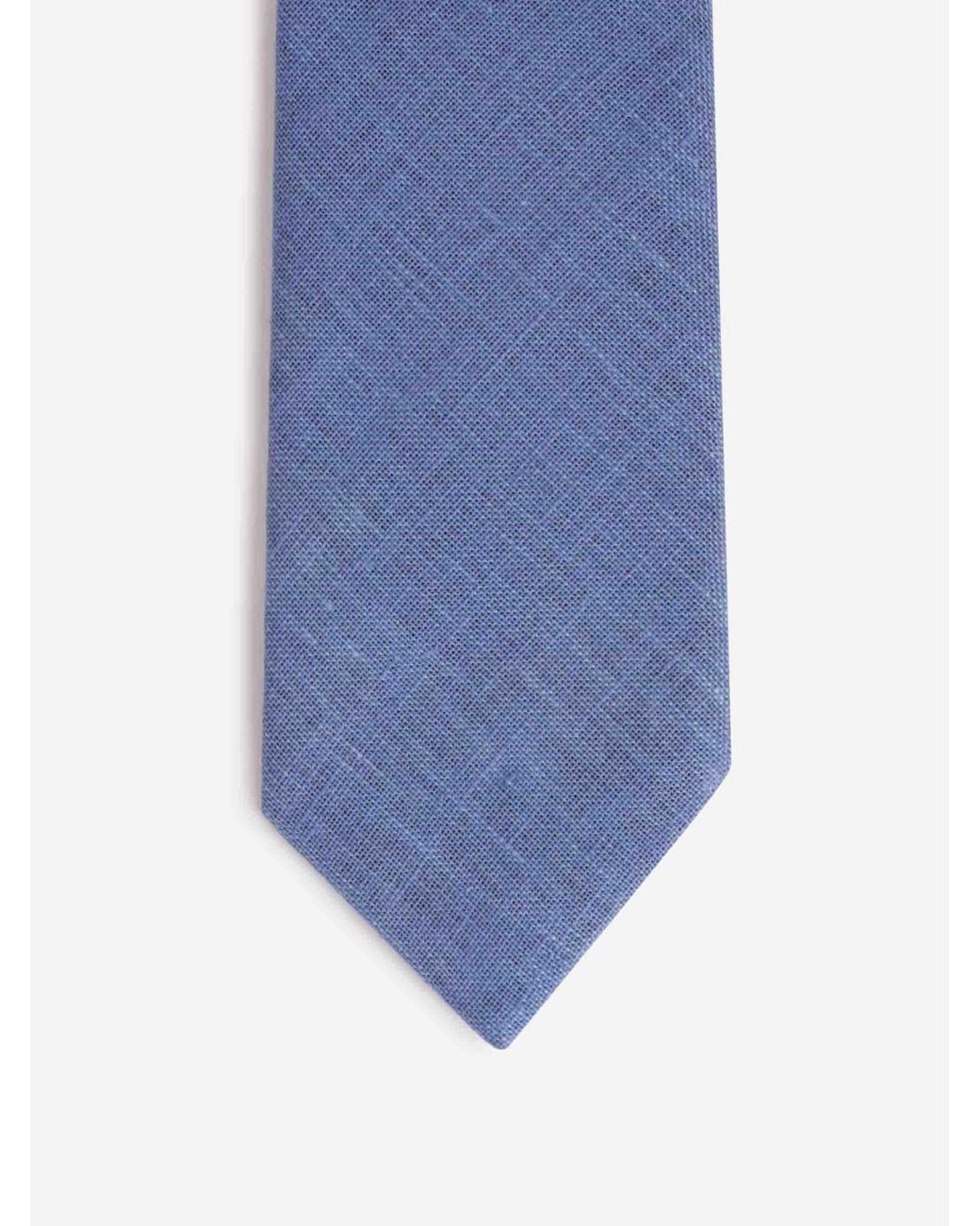 Bigi por Santa Eulalia Blue Mottled Motif Tie for men