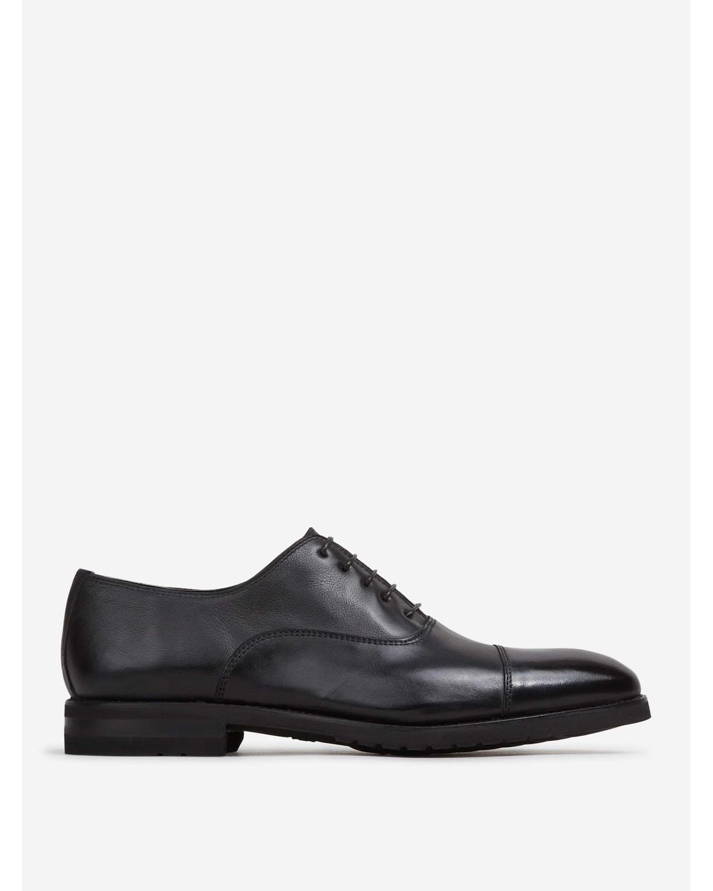 Bontoni White Savoia Leather Shoes for men