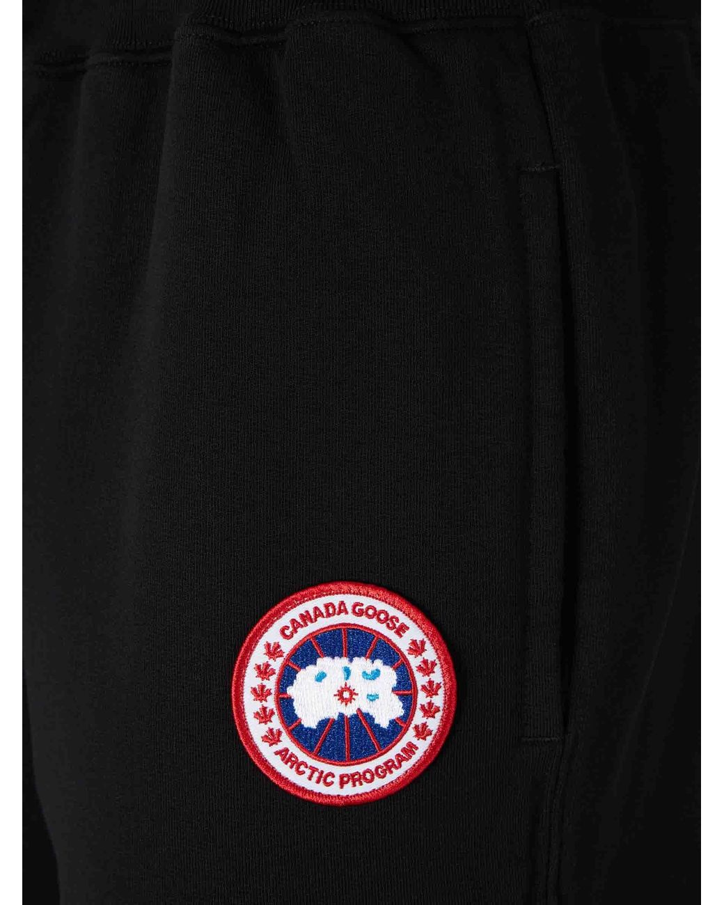 Canada Goose Black Loon Cotton Joggers for men
