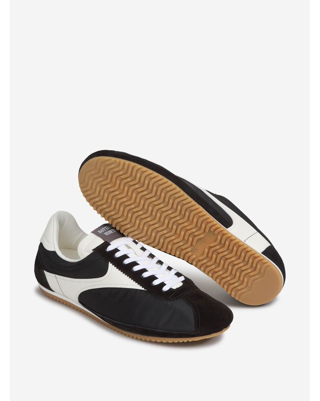 Bottega Veneta White Shot Sports Shoes for men