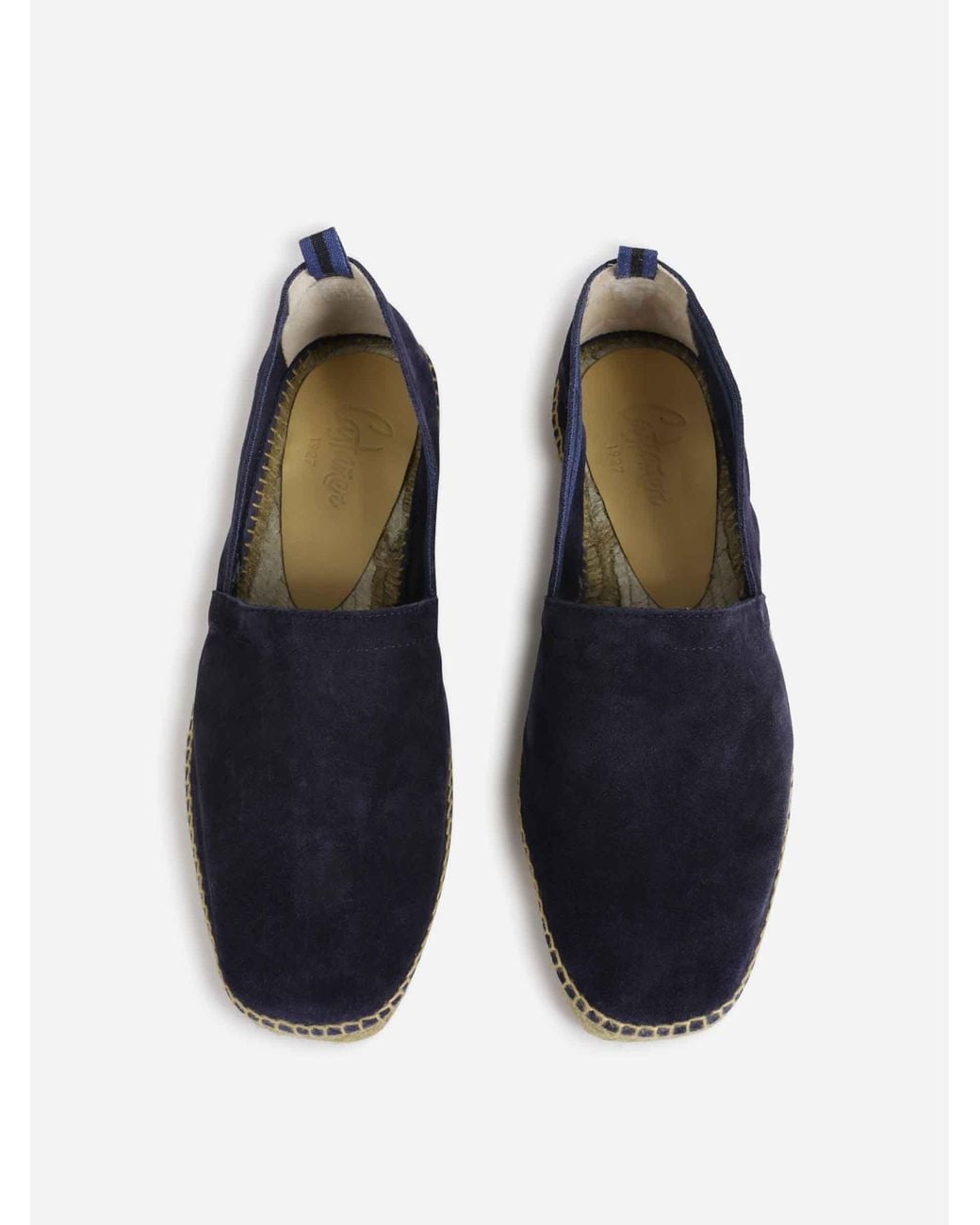 Castaner Blue Pablo Suede Espadrilles for men