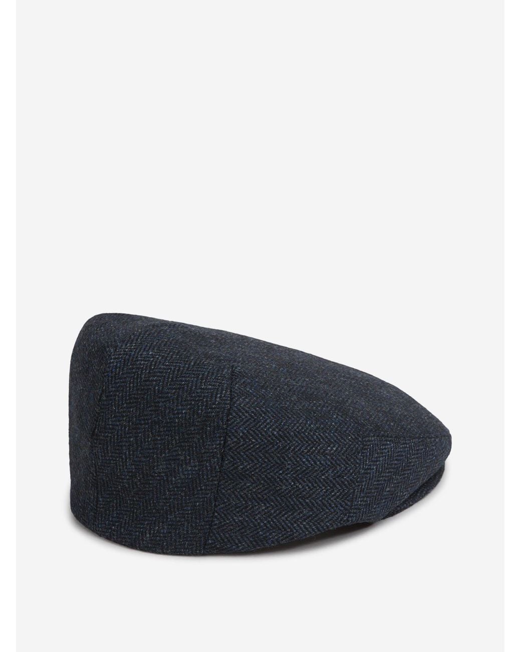 Lock & Hatters Blue Tweed Beret for men