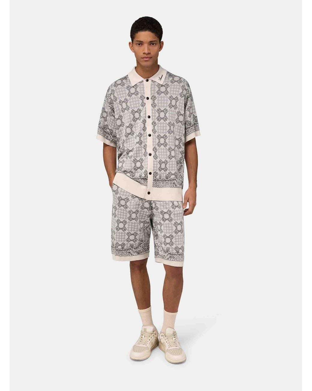 Bermudas Punto Estampadas Amiri de hombre de color White