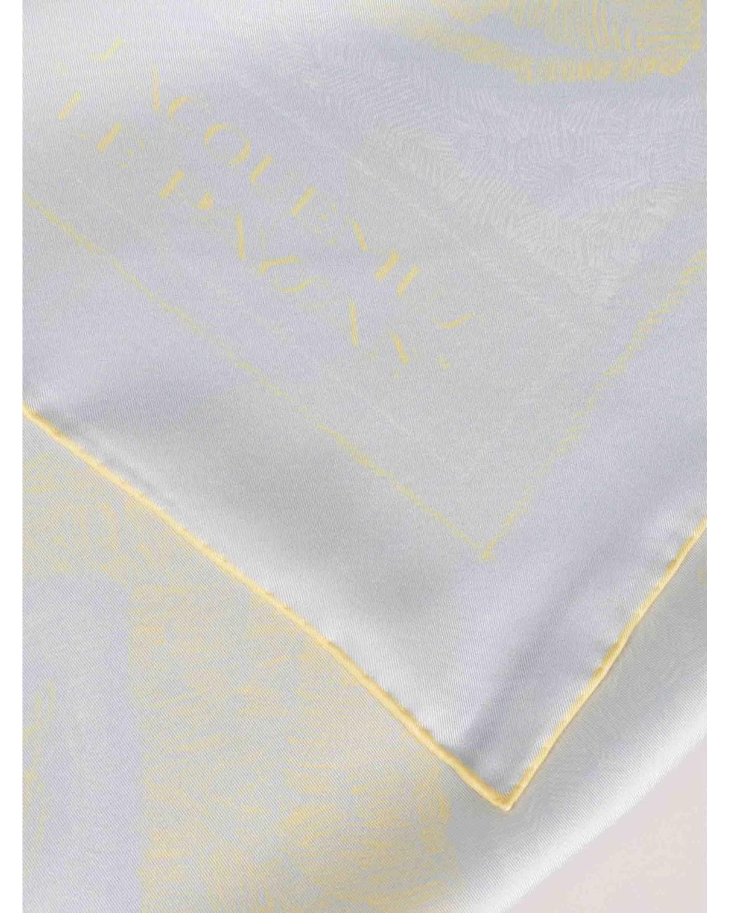 Jacquemus Blue Fular Seda Estampado By