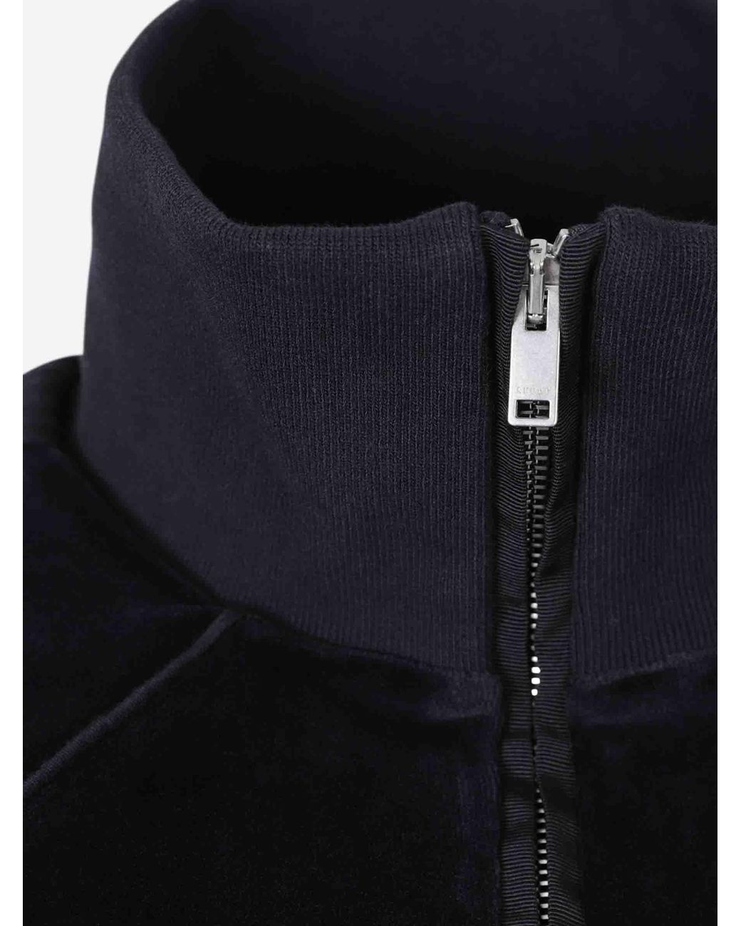 Rhude Blue Velvet Sports Jacket for men
