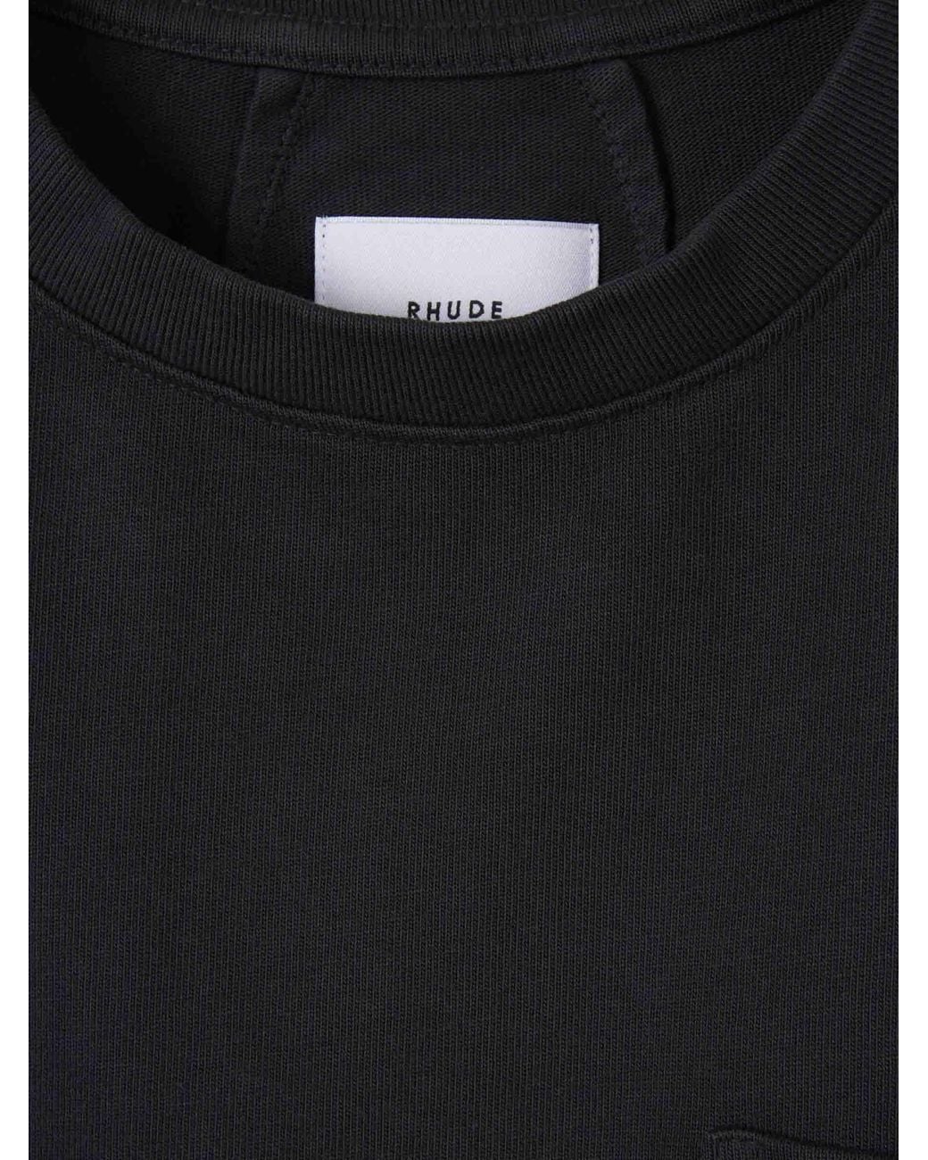 Rhude Blue Long Sleeve T-Shirt for men