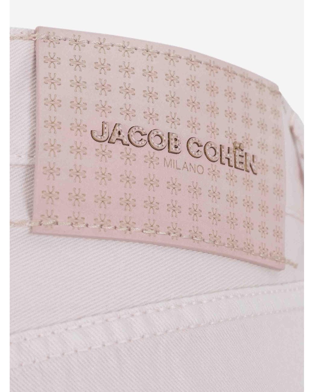 Jacob Cohen Pink Straight Jeans for men