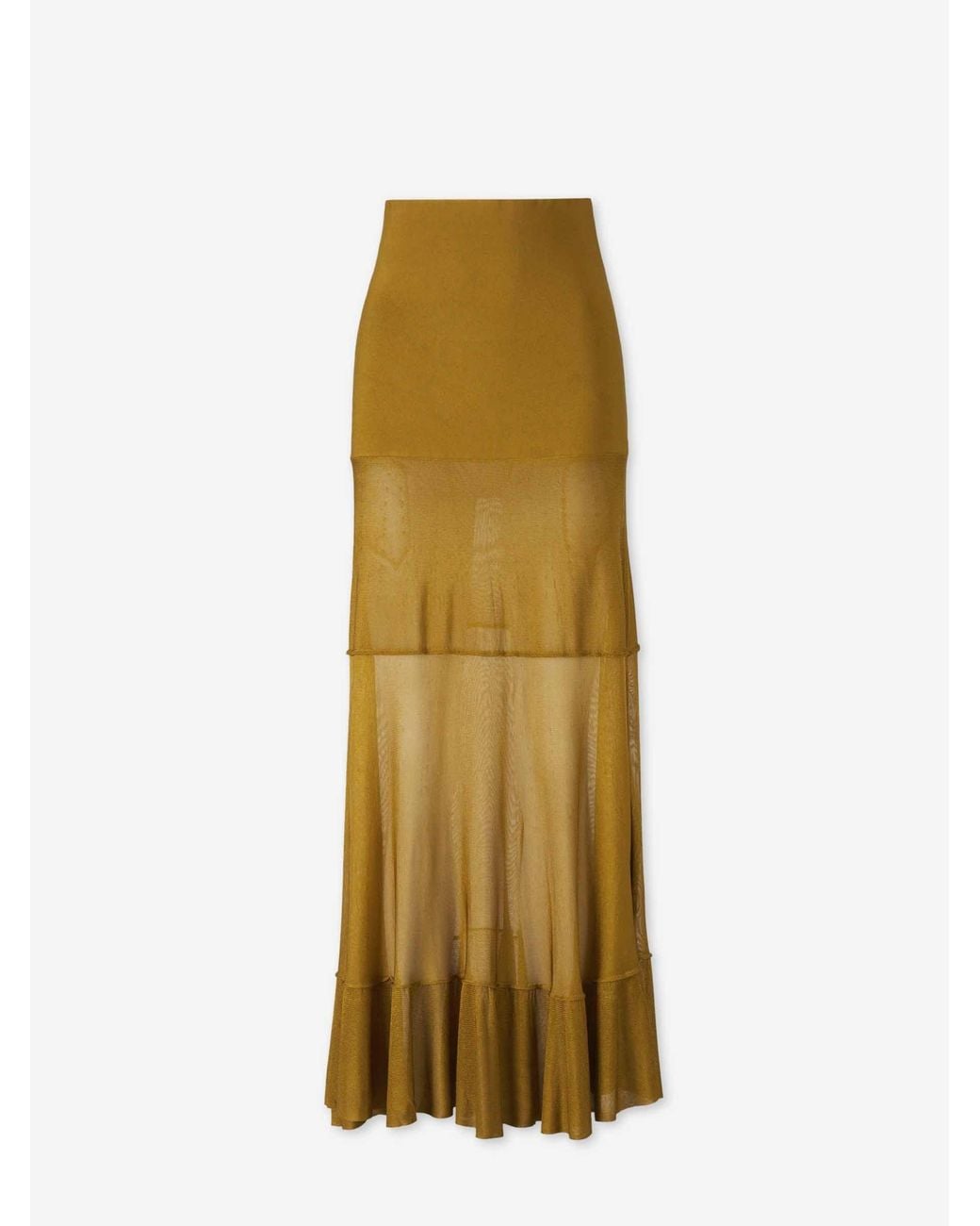 Altuzarra Metallic Gorrell Maxi Skirt