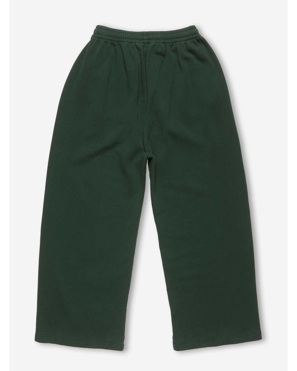 Acne Green Cotton Logo Joggers for men
