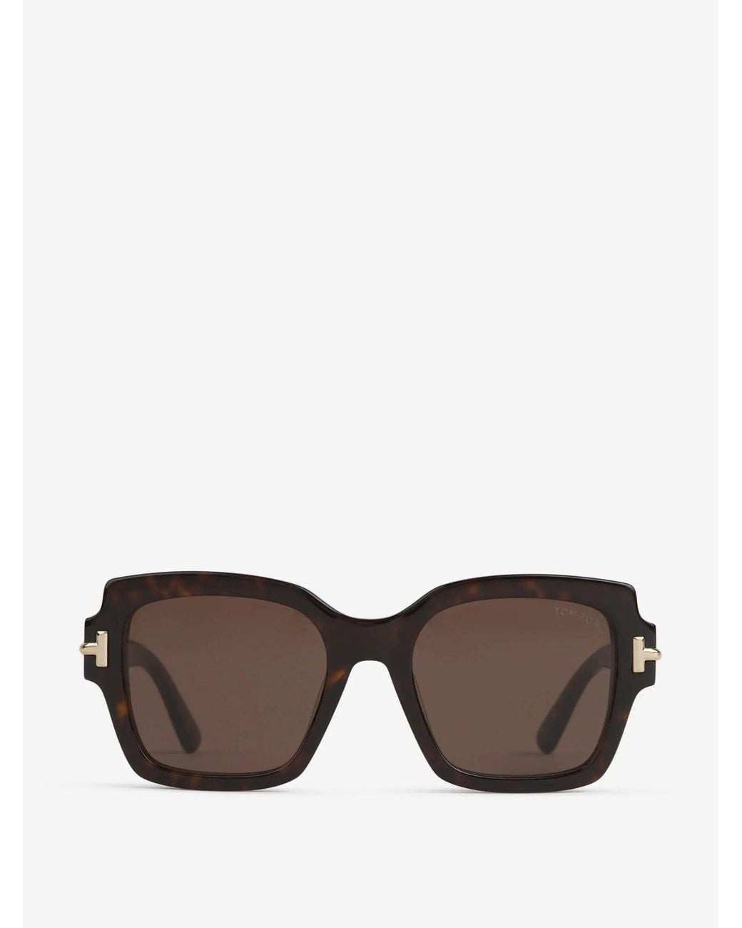 Tom Ford Gray Square Sunglasses