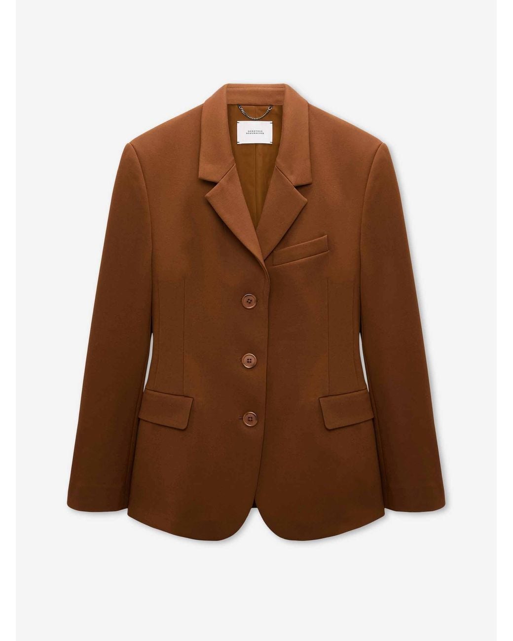 Dorothee Schumacher Brown Blazer Emotional Essence
