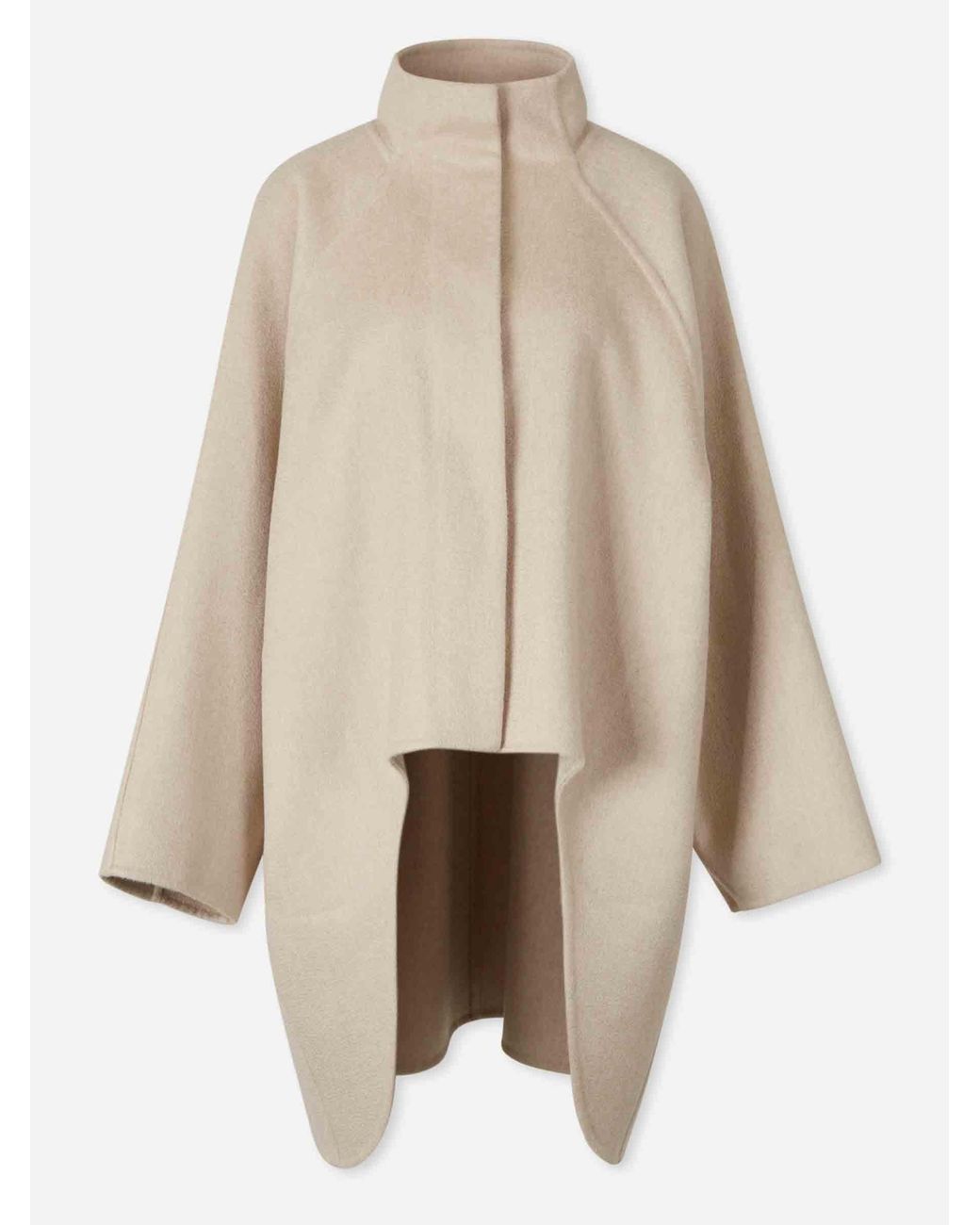 Alaïa Natural Asymmetrical Coat