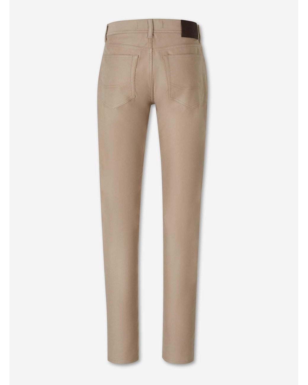 Brioni Natural Merano Cotton Jeans for men