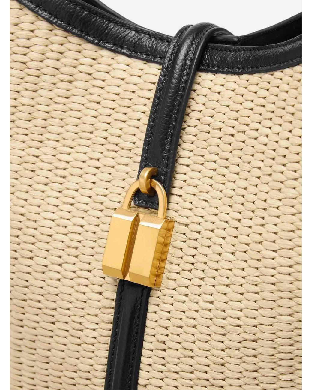 DeMellier London Natural The Sienna Bucket Raffia Bag