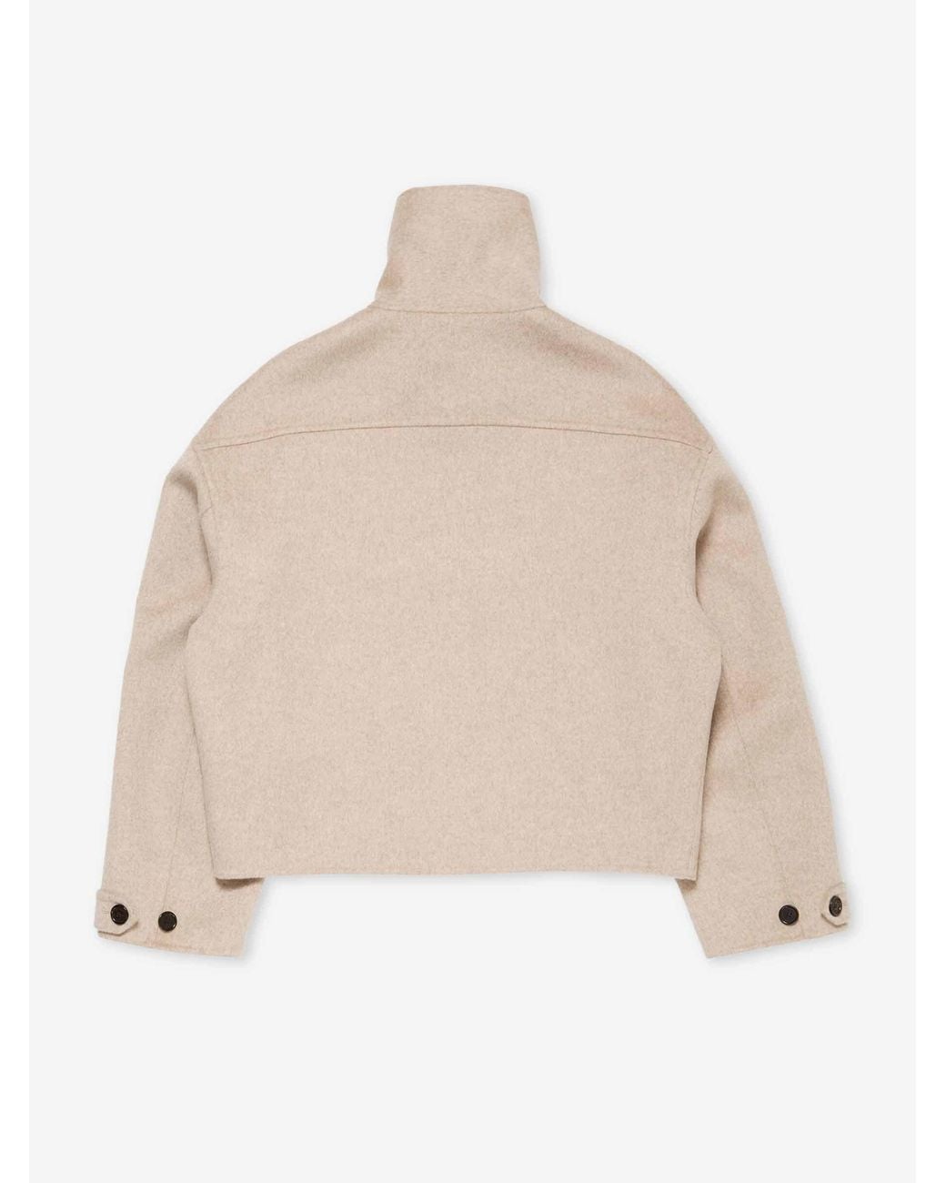 Acne Natural Cashmere Wool Jacket