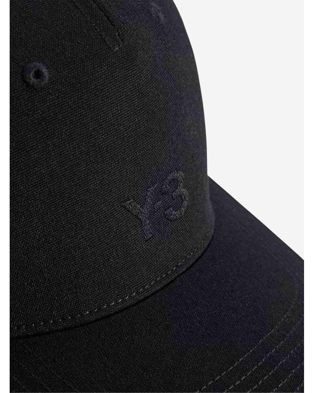Y-3 Black Y-3 Cap for men