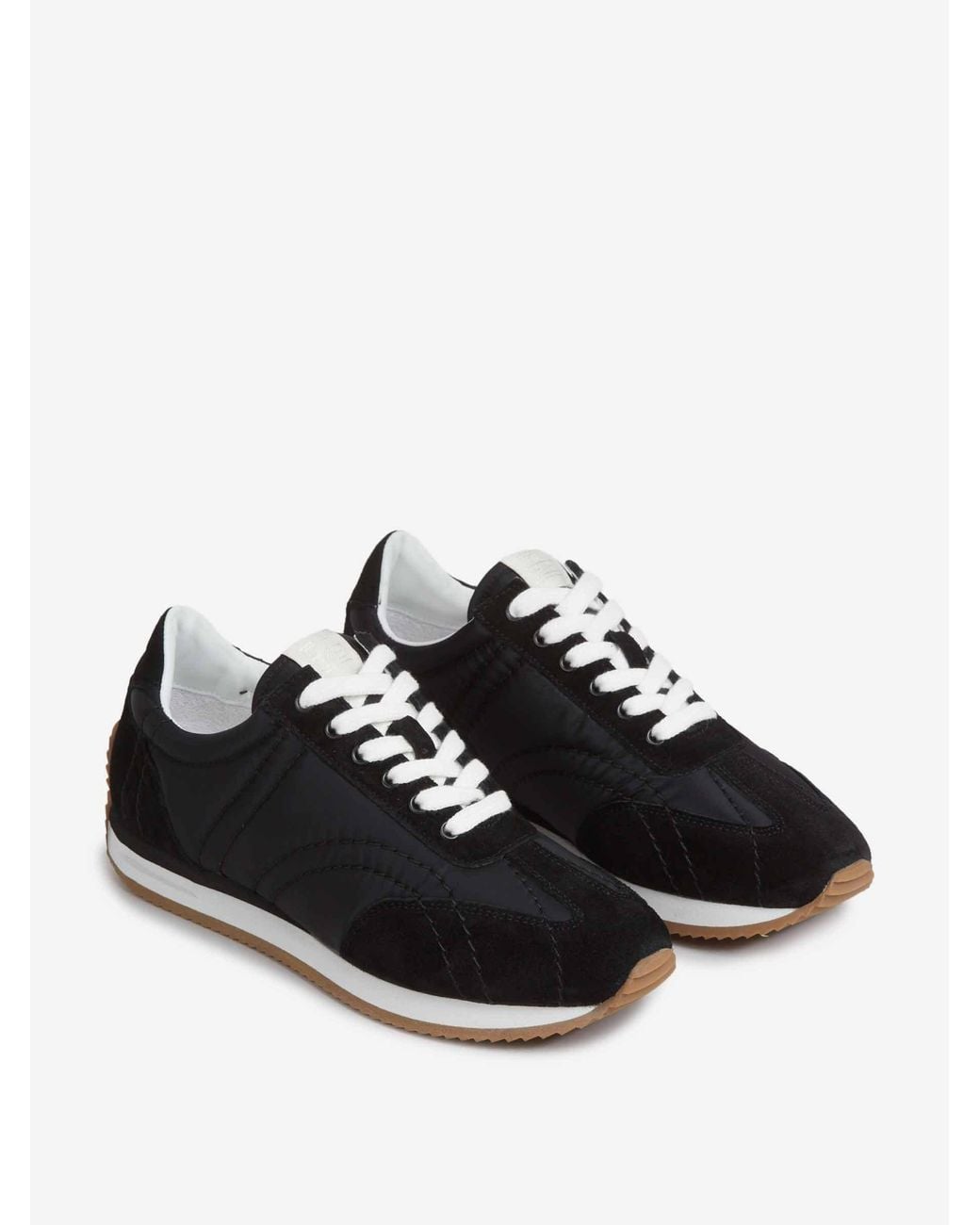 Totême Black Monogram Sneakers