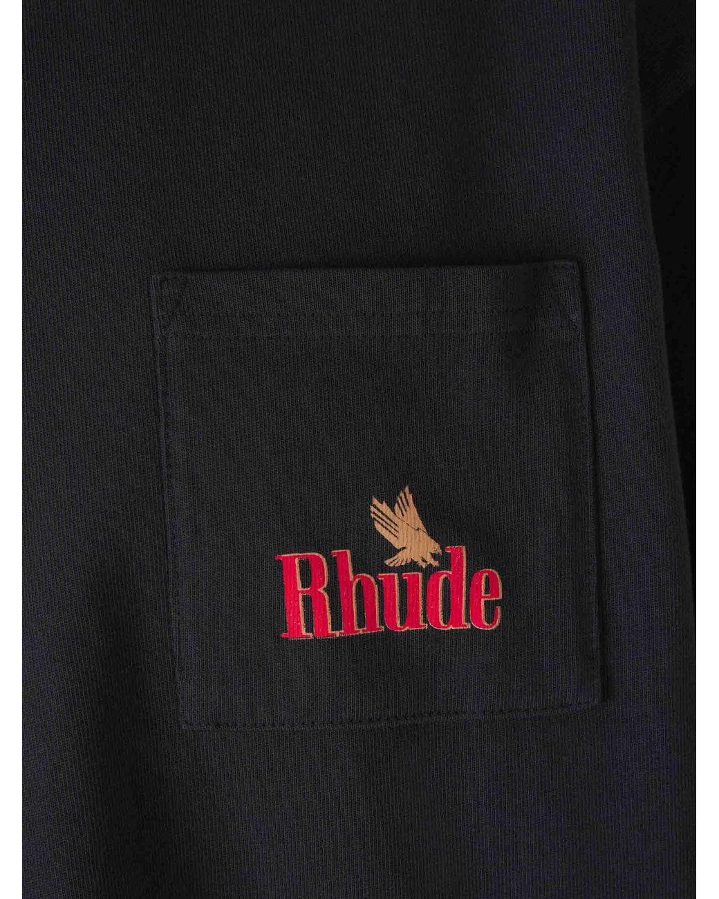 Rhude Blue Long Sleeve T-Shirt for men