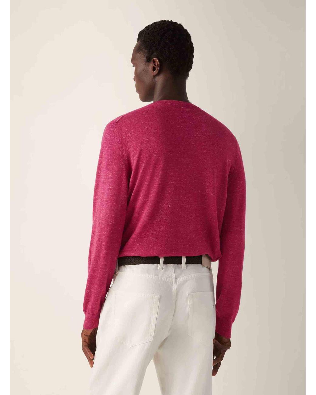 Zegna Cerise Zegna pour homme en coloris Pink